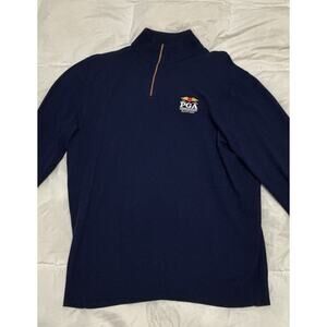 Polo Golf Baltusrol Golf Club Sweater Xl 100% Wool